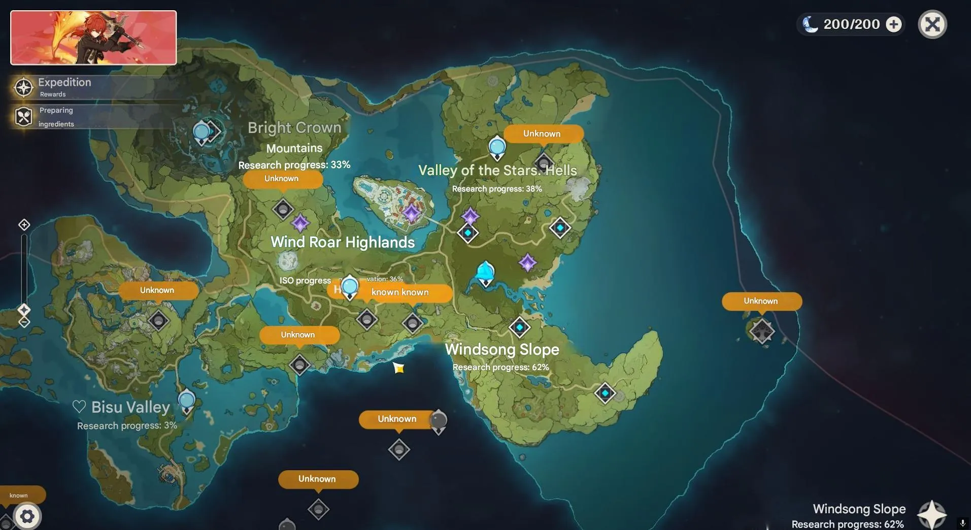 GI1417 Starter Neuvillette Yoimiya account AR22 